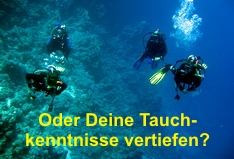 Tauchkenntnisse vertiefen